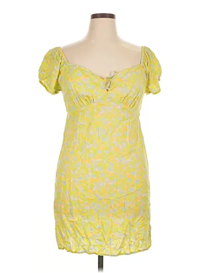 Pre-owned Abound Cocktail Dress In Yellow