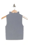 Abound Compact Rib Sweater In Grey Weathervane