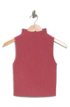 Abound Compact Rib Sweater In Pink Mauve