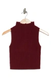 Abound Compact Rib Sweater In Red Grape