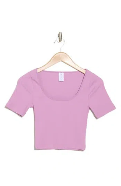 Abound Compact Rib T-shirt In Pink Gale