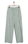 Abound Cotton Boyfriend Pajama Pants In Green
