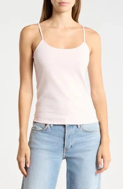 Abound Cotton Jersey Knit Camisole In Pink