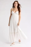 Abound Cotton Maxi Dress In White