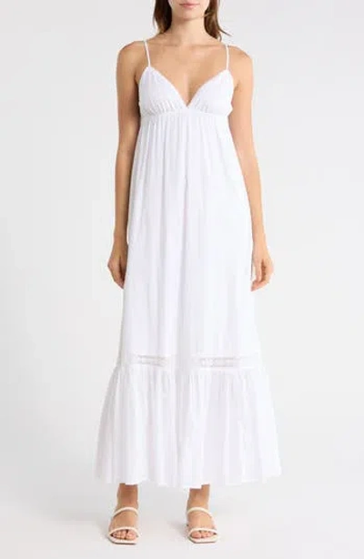 Abound Cotton Maxi Dress In White