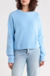 Abound Cozy Crew Pullover Sweater In Blue Placid