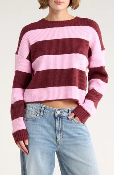 Abound Cozy Crew Pullover Sweater In Multi