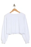 Abound Cozy Time Drawstring Hem Sweater In White