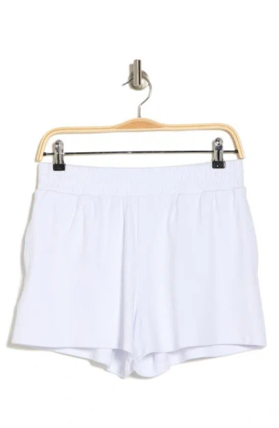 Abound Cozy Time Pajama Shorts In White