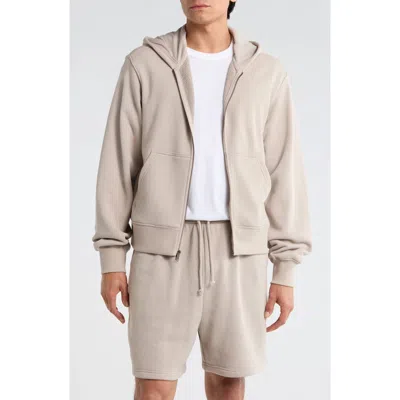 Abound Crop Full Zip Hoodie In Gray