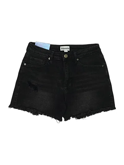 Pre-owned Abound Denim Shorts In Black