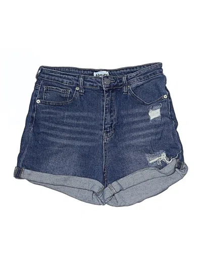 Pre-owned Abound Denim Shorts In Blue