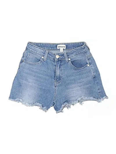 Pre-owned Abound Denim Shorts In Blue