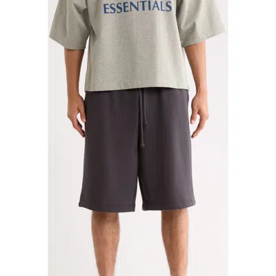 Abound Drawstring Waist Cotton Blend Shorts In Blue