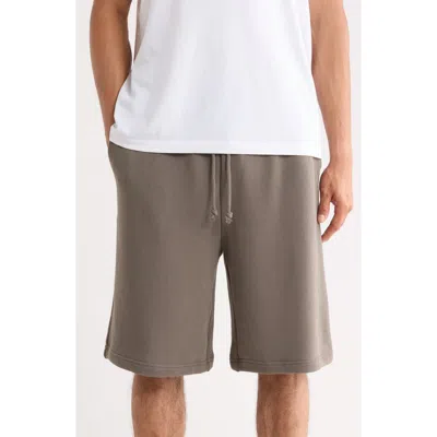 Abound Drawstring Waist Cotton Blend Shorts In Grey Winter