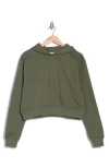 Abound Everyday Fleece Hoodie In Green Beetle