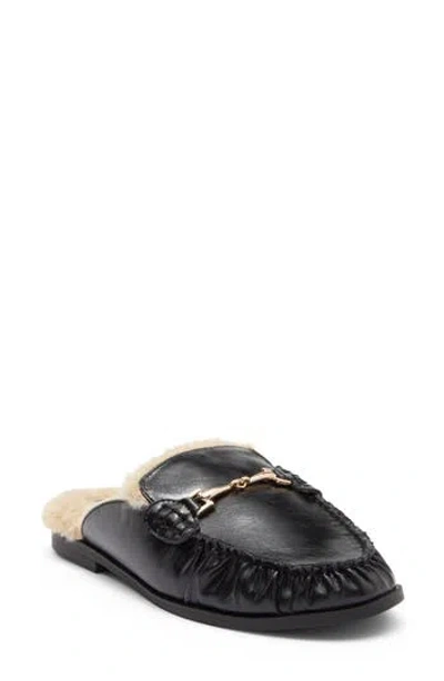 Abound Faith Faux Leather Loafer Mule In Black