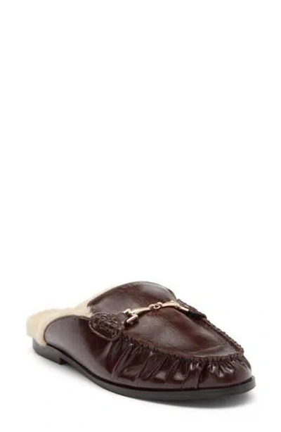 Abound Faith Faux Leather Loafer Mule In Brown