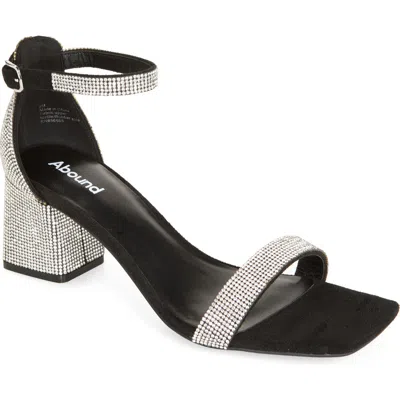 Abound Finn Rhinestone Sandal In Black Stone