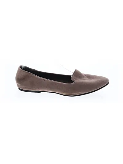 Pre-owned Abound Flats In Brown