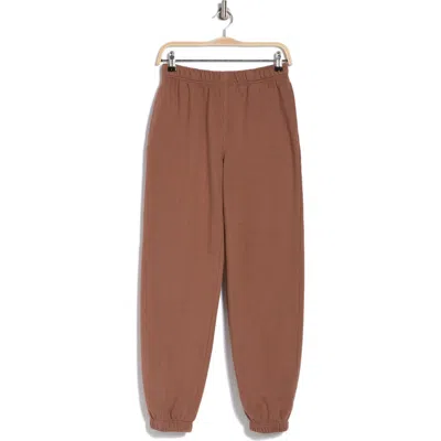 Abound Fleece Sweatpants In Brown Topaz