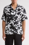 Abound Fleur Print Camp Shirt