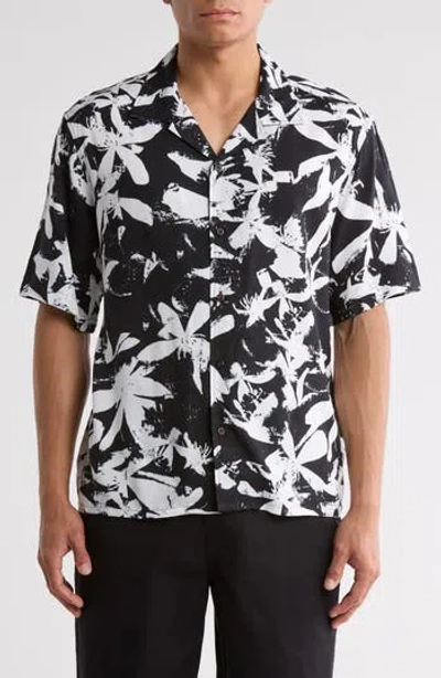 Abound Fleur Print Camp Shirt