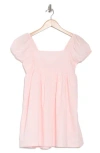Abound Floral Babydoll Dress In Pink Balm