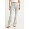 Abound Foldover Flared Leggings In White