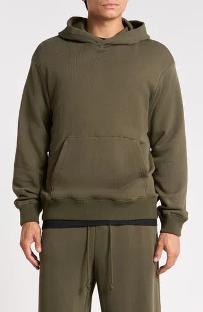 Abound French Terry Pullover Hoodie In Green Forest