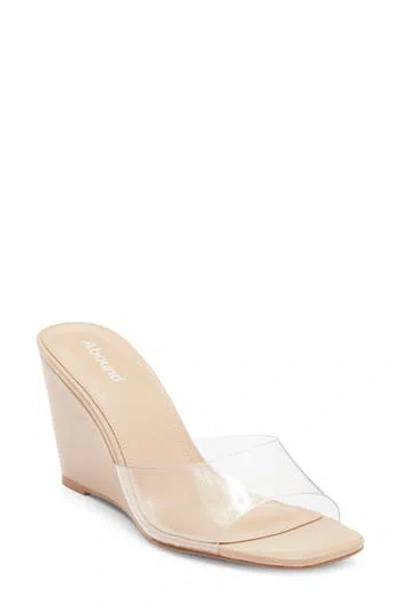 Abound Hartlen Wedge Sandal In Neutral
