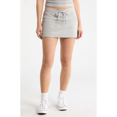 Abound Jersey Miniskort In Gray