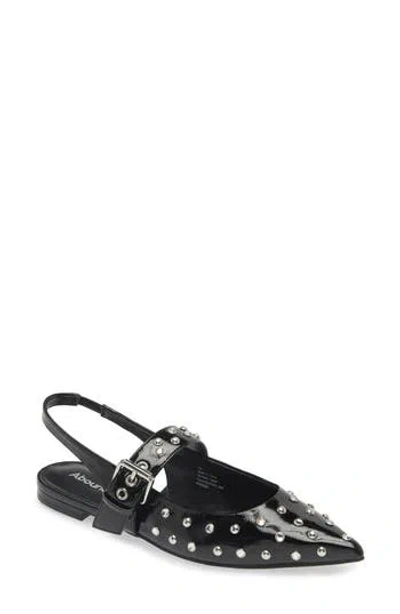 Abound Kadia Slingback Pointed Toe Flat In Black