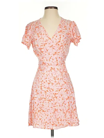 Pre-owned Abound Kimono In Orange