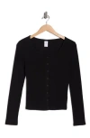 Abound Knit Cardigan In Black