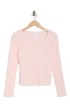 Abound Knit Cardigan In Pink