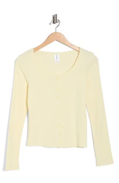 Abound Knit Cardigan In Yellow