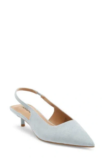 Abound Landria Slingback Kitten Heel Pump In Animal Print