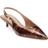 Abound Lidia Slingback Kitten Heel Pump In Brown