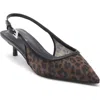 Abound Lidia Slingback Kitten Heel Pump In Brown