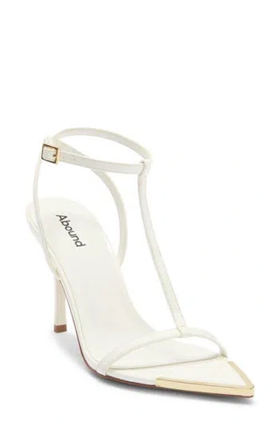 Abound Lola Spike Heel Sandal In White