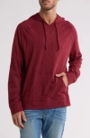 Abound Long Sleeve Hoodie In Burgundy Heather