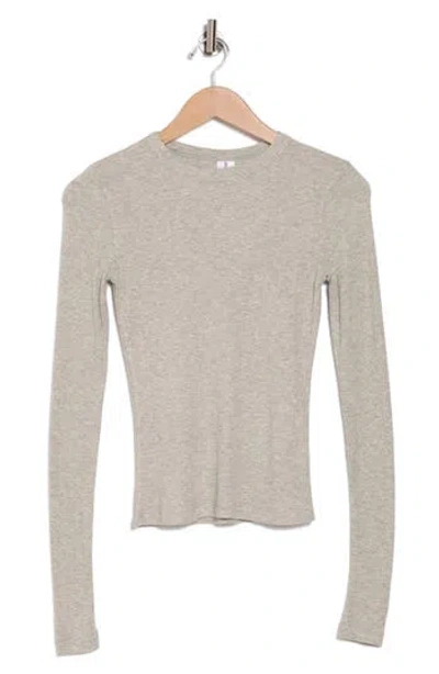 Abound Long Sleeve Lenzing™ Ecovero™ Viscose T-shirt In Grey Soft Heather