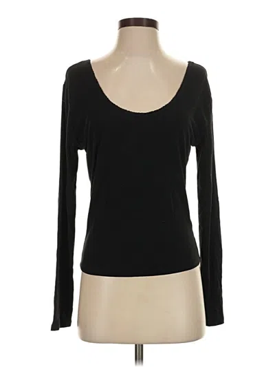 Pre-owned Abound Long Sleeve T-shirt In Black
