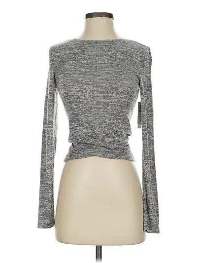 Pre-owned Abound Long Sleeve T-shirt In Gray