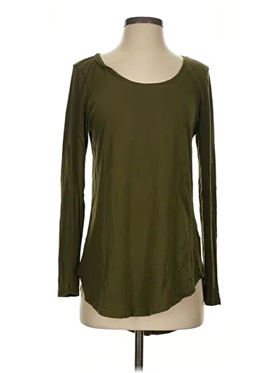Pre-owned Abound Long Sleeve T-shirt In Green