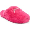 Abound Melody Faux Fur Scuff Slipper In Pink