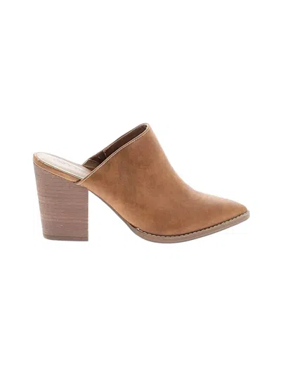 Pre-owned Abound Mule/clog In Brown