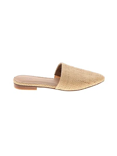 Pre-owned Abound Mule/clog In Gold