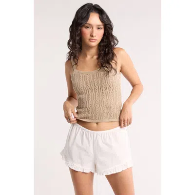 Abound Open Stitch Sweater Tank